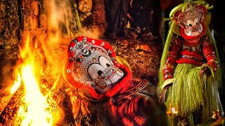 🔥quotതീക്കനൽ മെത്തയാക്കിയ പൊട്ടൻതെയ്യം😳🔥😱Pottan theyyam Part 2  Explore With Arju [upl. by Namharludba499]