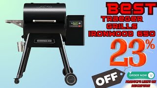 Best Traeger Grills Ironwood 650 Electric Wood Pellet Grill and Smoker Review [upl. by Cirilo]