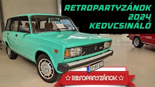 RETROPARTYZÁNOK 2024 A HELYSZÍNRŐL [upl. by Redla]