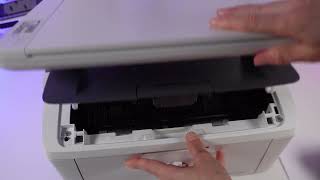 How to Replace HP LaserJet Pro M28W Toner Cartridge  Tips amp Tricks [upl. by Anastice416]