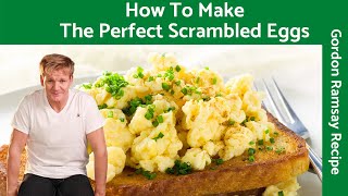 Gordon Ramsay Scrambled Eggs Recipe Fluffy Breakfast Delight [upl. by Zsa]