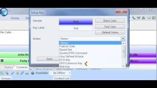 Call Manager Change Key To DSS Extension [upl. by Ocsisnarf]