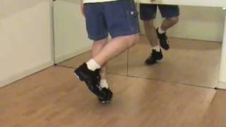 Back Essence Tap Dance Move Shown by Rod Howell at unitedtapscom [upl. by Tronna]