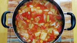 Diet Cabbage Soup Lose Ten Pounds In A Week And Delicious [upl. by Larsen]