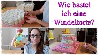 DIY Windeltorte  Rossmann Haul  300718  Katrin [upl. by Soiritos]