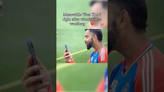 Cutest video on Internet ♥️🤌🏻 viratkohli love life fan ideol cricket viral rach youtube [upl. by Utica329]