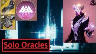 Solo Oracles  Vault of Glass Prismatic Warlock Echoes ACT II Destiny 2 [upl. by Jurkoic847]