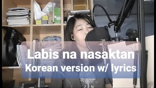 LABIS NA NASAKTAN KOREAN VERSION WLYRICS by Jennelyn Yabu Cover by Ian TOCO [upl. by Sivartal376]