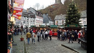 Monschau Christmas Market 2017 [upl. by Ragucci798]