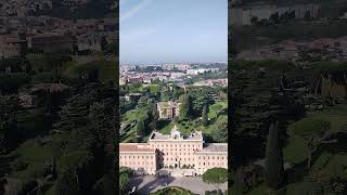 Vatican City St Peters Basilica Cupola Dome View Top [upl. by Annasiul897]