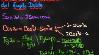 Demostración de Ángulo Doble para seno coseno y tangente [upl. by Tedric]
