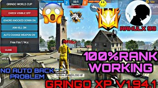 GRINGO XP  GRINGO XP HACK  GRINGO XP V194 MOD MENU FREE FIRE  GRINGO XP OFFICIAL  RAHULX 99 [upl. by Sheelagh]