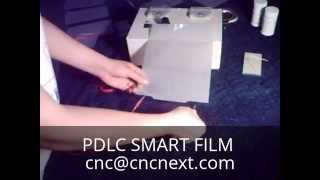 5 Test MAKING BUSBAR OF PDLC FILM SMART FILM PRIVACY GLASS SWITCHABLE FILM SMART GLASS [upl. by Aiz]