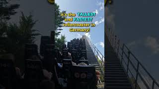 MercedesBenz Made A Rollercoaster 😮🤯 themepark speed rollercoasters [upl. by Assened532]