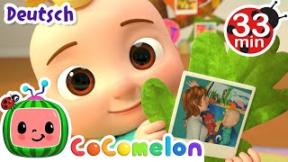 Dankeslied  CoComelon Deutsch  Cartoons und Kinderlieder [upl. by Gierc]