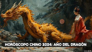 Horóscopo Chino 2024 Año del Dragón Predicciones y Rituales para la Buena Suerte [upl. by Darell]