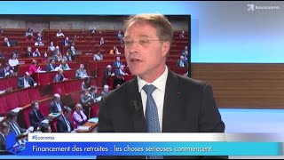 quotLa vraie mesure utile est de retarder collectivement lâge de la retraite quot François Asselin [upl. by Maddalena]