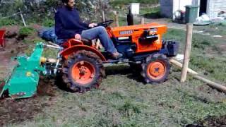 KUBOTA B6001ROTOVATOR [upl. by Haimehen]