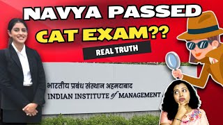 DID NAVYA NANDA CLEAR CAT EXAMS HERES THE TRUTH [upl. by Ammej32]