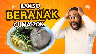 KESERUAN MENCARI BAKSO BERANAK HARUS MELEWATI JEMBATAN GANTUNG [upl. by Emmi]