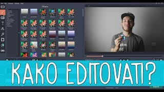 KAKO EDITOVATI VIDEO  Movavi Video Editor [upl. by Eedia774]