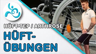 Hüftschmerzen HüftTEP  Hüftarthrose behandeln  Ohne Equipment [upl. by Aicinat701]