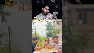 Boyfriend vs best friend ❤️😅  vinni Satankar bobbyprankster Itsakkiartist short reaction [upl. by Nimajnab]