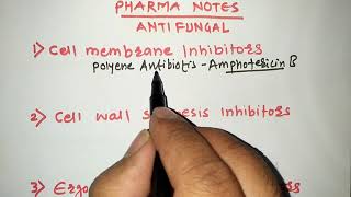 ANTIFUNGAL DRUGS  DRUG OF CHOICE  RRB PHARMACIST EXAM  GPAT  ESIC  PART12 [upl. by Ashwell608]