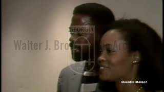 Howard Rollins and Irene Cara at For Us the Living The Medgar Evers Story Movie Premiere 4483 [upl. by Innej]