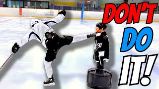 ILLEGAL HOCKEY PLAYS  Episode 1 [upl. by Krystle469]