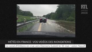 Les vidéos des inondations en France filmées par les auditeurs et lecteurs de RTL et RTLfr  RTL [upl. by Stacee]