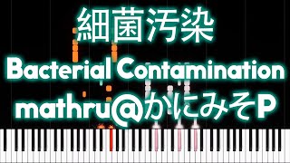 Hatsune Miku  Bacterial Contamination 細菌汚染  PIANO MIDI [upl. by Kumler]