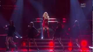 Björn Ranelid ft Sara Li  Mirakel  2nd Performance Melodifestivalen 2012 Deltävling 3 720p HD [upl. by Anatolio716]