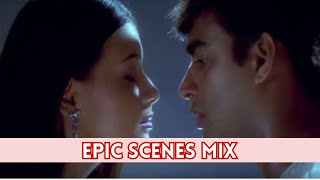 रहना है तेरे दिल में  Epic Scenes Mix  Part 2 [upl. by Nama]