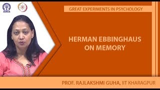 Herman Ebbinghaus on Memory [upl. by Anorahs]