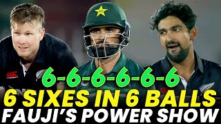 6️⃣6️⃣6️⃣6️⃣6️⃣6️⃣ Faujis Power Show Against Kiwis Bowlers  Pakistan vs New Zealand  PCB  M2B2A [upl. by Tormoria]