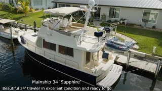 Vessel Profile Mainship 34 Sapphire [upl. by Hinckley]