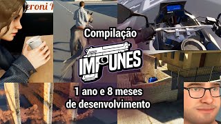 Jogo IMPUNES Compilação de 1 ano e 8 meses de dev [upl. by Relly272]