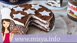 Torta Pan di Stelle la ricetta di Misya [upl. by Sherburn]