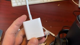 Hoe een usb microfoon aansluiten op iPhone [upl. by Repsaj]