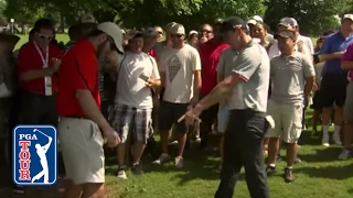 Rory McIlroys golf ball finds fans pocket at TOUR Championship [upl. by Weissman]