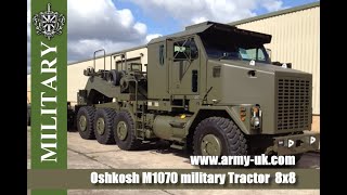 Oshkosh M1070 Tractor Units 8x8 [upl. by Stoecker]