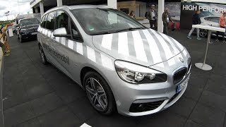 BMW 2SERIES GRAN TOURER SPORT LINE  F46  BMW SERVICE MOBILE 2017  WALKAROUND [upl. by Sasha899]