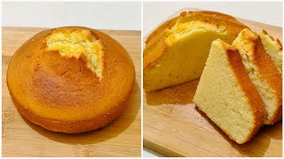 Soft and and moist vanilla cake recipe with just 2 eggs 😋  Tanias Kitchen [upl. by Gnoix307]