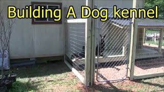 Building a dog kennel [upl. by Gifferd]