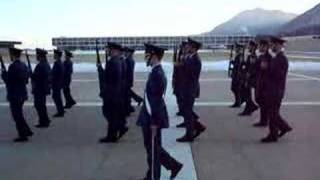 US Air Force Academy USAFA Cadet Honor Guard Drill [upl. by Eelamme57]