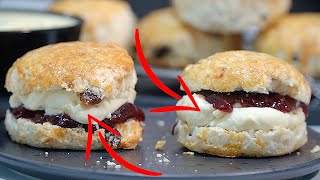 Clotted cream easy from UHT Cream in 30 mins with English Scones [upl. by Robert]