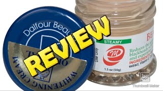 St dalfour Beauty STEAMY Whitening Cream Review [upl. by Lednik408]