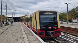 SBahn Berlin  Mitfahrt in der S85 von Warschauer Straße bis Grünau in der BR 484 003 A [upl. by Ayocal]