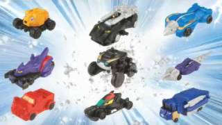 Power Rangers RPM Micro Megazord Sets [upl. by Dagley]